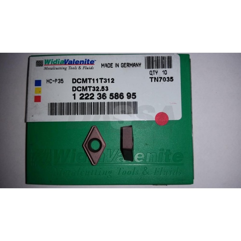 Inserto Carburo DCMT 11T312 (32.53) TN7035