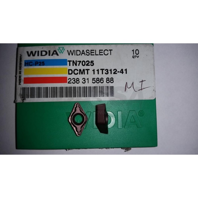 Inserto Carburo DCMT 11T312-41 (32.53) TN7025