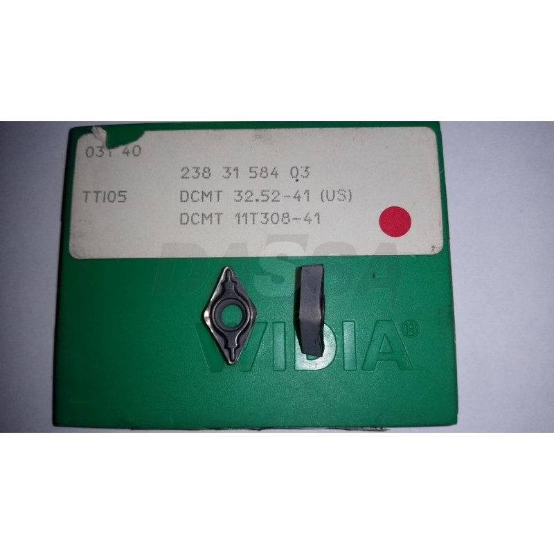 Inserto Cermet DCMT 11T308-41 (32.52) TTI05