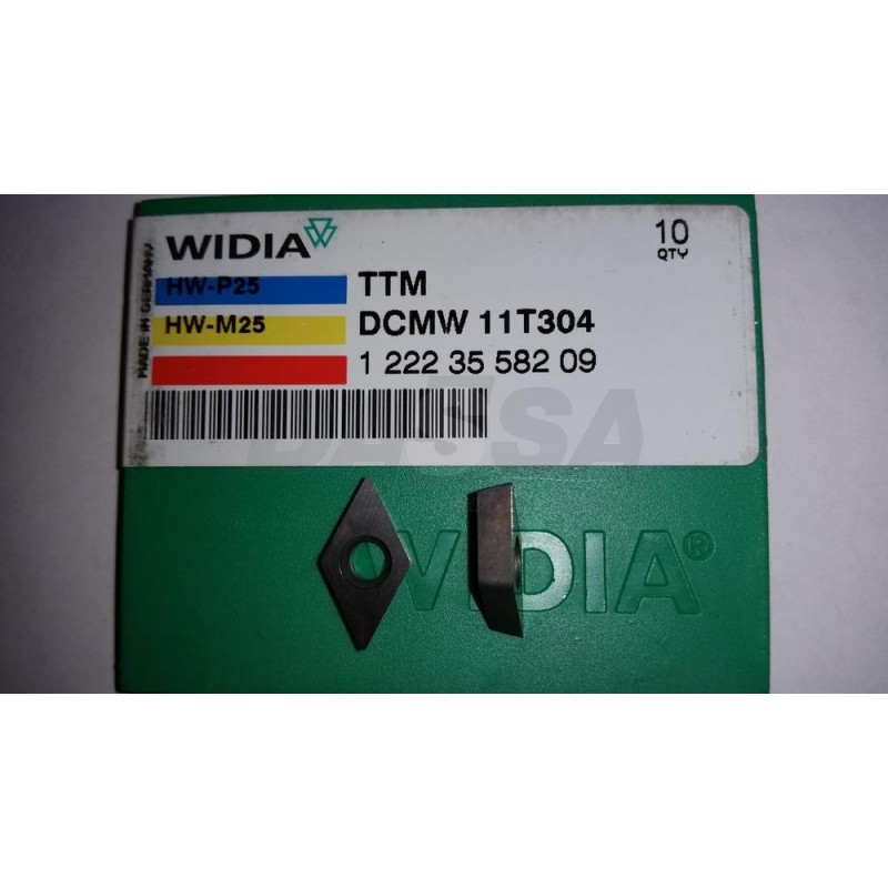 Inserto Carburo DCMW 11T304 (32.51) TTM