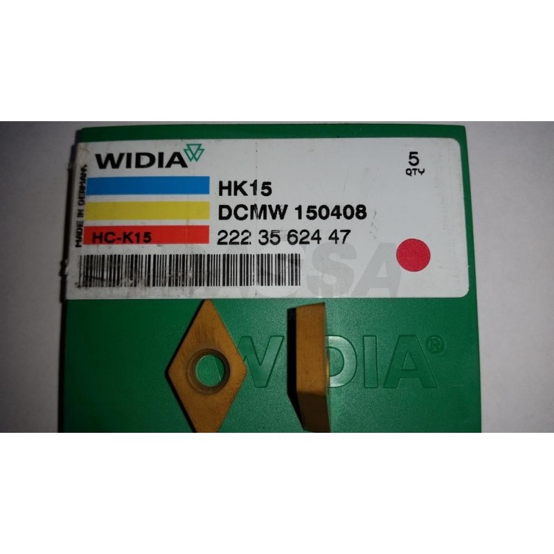 Inserto Carburo DCMW 150408 (432) HK15