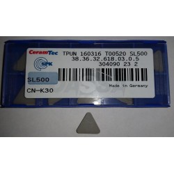 Inserto Ceramica TPUN 322 (160308) SL500