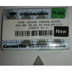 Inserto Ceramica TPUN 324 (160316) SL500