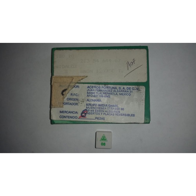 Inserto Ceramica SNGN 452 (120708) WDLX G