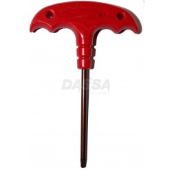 Llave Torx Tipo T con mango-T 25