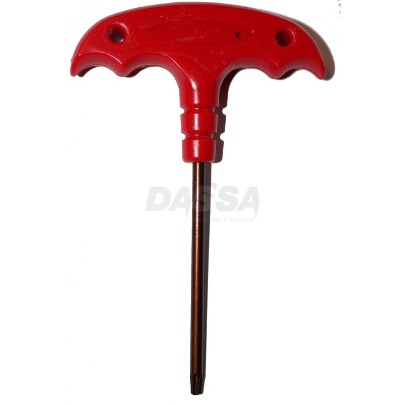 Llave Torx Tipo T con mango-T 25